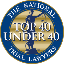 Top 40 Under 40 Badge 